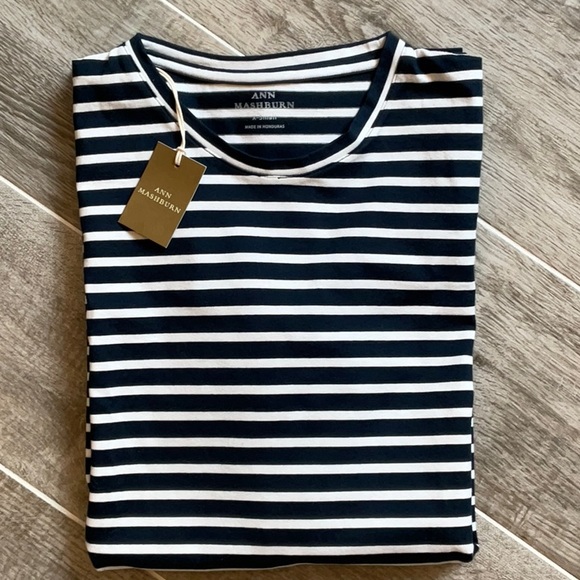 ANN MASHBURN Tops - ANN MASHBURN Long Sleeve Tee X-Small NWT